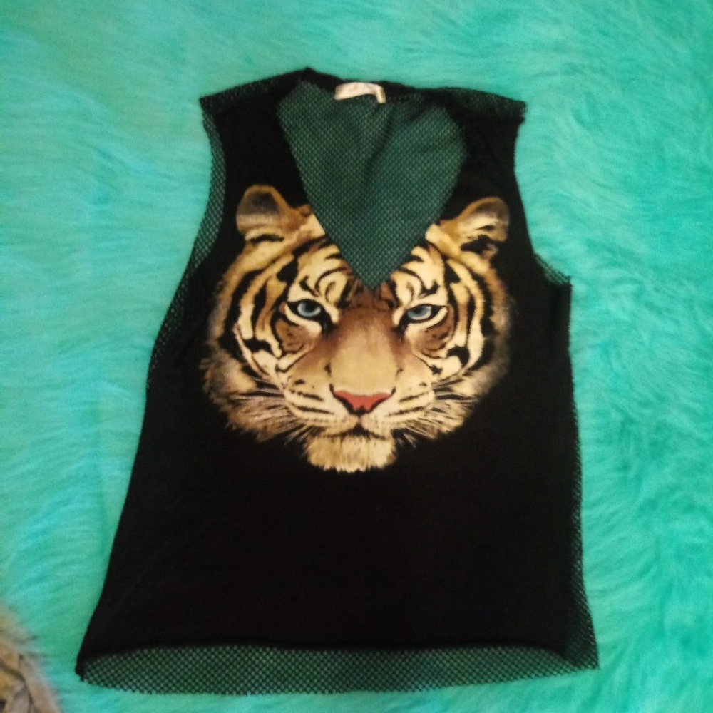 💃Sexy tiger face top